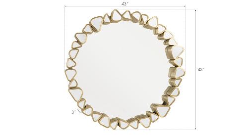 Phillips Pebble Mirror Round