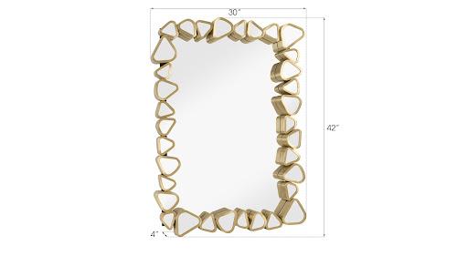 Phillips Pebble Mirror Rectangle