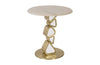 Phillips Collection Pebble End Table Gold Side Table