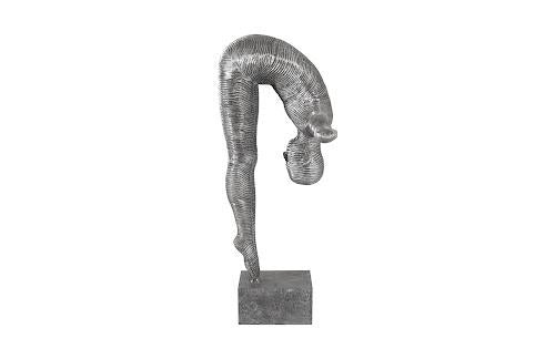 Phillips Diving Sculpture Aluminum Large