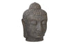 Phillips Collection Buddha Head Illuminated Sculpture Gray Accent