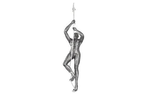 Phillips Climbing Sculpture w/Rope Black/Silver Aluminum