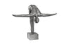 Phillips Collection Diving Sculpture, Aluminum, Small Silver Accent