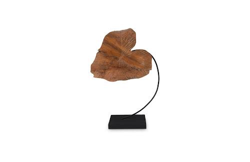 Phillips Carved Leaf Sculpture SM