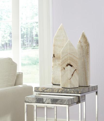 Phillips Obelisk Sculpture Beige