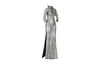 Phillips Collection Dress Sculpture, Long Sleeves Black/Silver Aluminum Accent