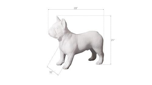 Phillips French Bulldog Gel Coat White