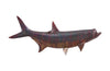 Phillips Collection Tarpon Fish Wall Sculpture Resin Copper Patina Finish Accent