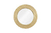 Phillips Collection Molten Round Gold Leaf Mirror