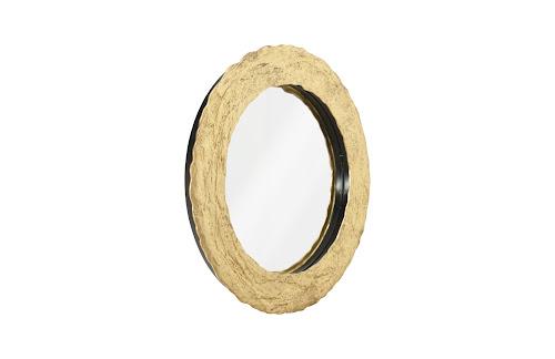 Phillips Molten Mirror Round Gold Leaf