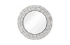 Phillips Collection Crazy Cut Round Stainless Steel Mirror