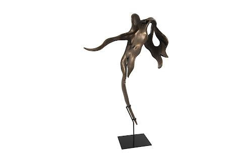 Phillips Cast Root Sculpture Resin Bronze Finish