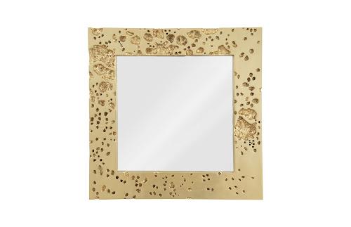 Phillips Splotch Mirror Gold Leaf