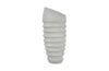 Phillips Collection Jp Wall Planter, Left Slant Off White Accent