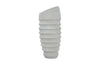 Phillips Collection Jp Wall Planter, Right Slant Off White Accent