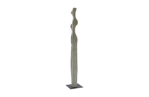 Phillips Cast Women Sculptures, C , Colossal, Splinter Stone Finish Gray