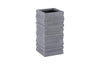 Phillips Collection June Square , Gray, Sm Gray Planter