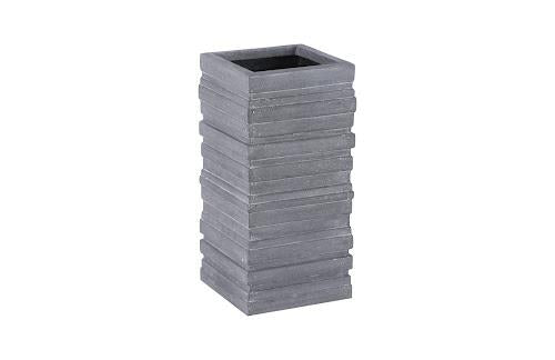 Phillips June Square Planter, Gray, SM Gray