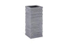 Phillips Collection June Square , Gray, Lg Gray Planter