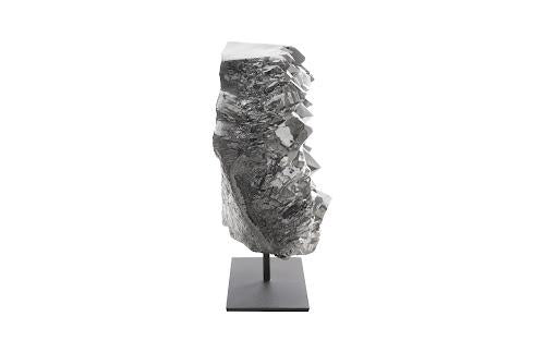 Phillips Cast Crystal on Stand Liquid Silver LG