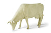 Phillips Collection Life Size Cow Grazing Off White Accent