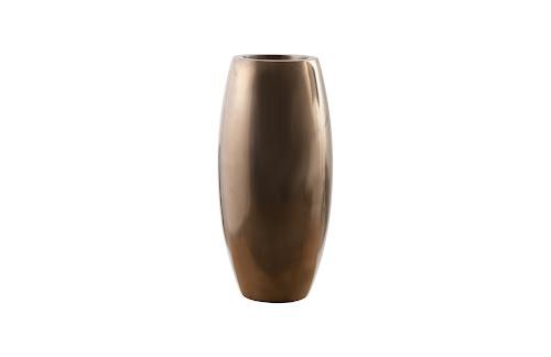 Phillips Elonga Planter Polished Bronze MD