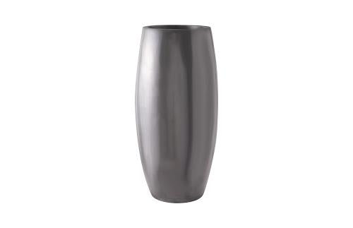 Phillips Elonga Planter Polished Aluminum LG