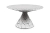 Phillips Collection Crazy Cut Silver Dining Table