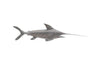 Phillips Collection Swordfish Fish Wall Sculpture Resin Polished Aluminum Finish Accent