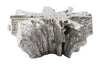 Phillips Collection Asterisk Cast Root Silver Leaf Coffee Table