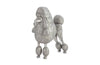 Phillips Collection Poodle Silver Leaf Accent