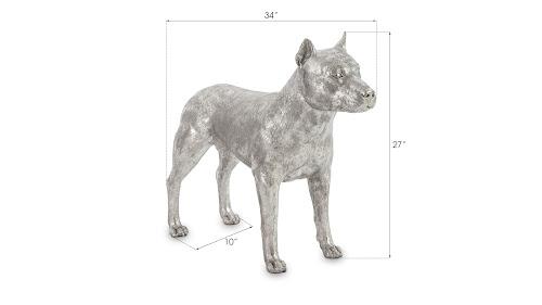 Phillips Pit Bull Dog Silver Leaf