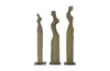 Phillips Collection Cast Women Sculptures Set Of 3 Accent