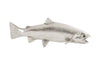 Phillips Collection Rainbow Trout Fish Resin Silver Leaf Accent