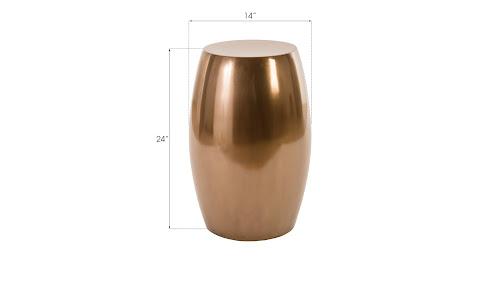 Phillips Vex Side Table Polished Bronze