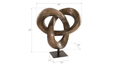 Phillips Trifoil Sculpture Bronze