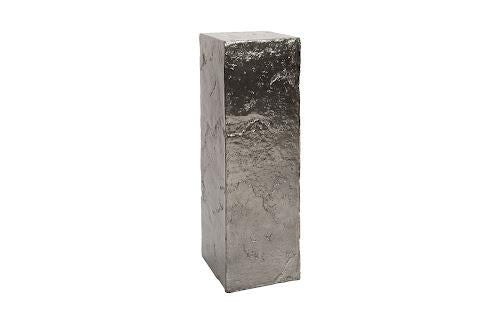 Phillips Slate Pedestal Large Liquid Silver