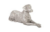 Phillips Collection Labrador, Laying Silver Leaf Accent