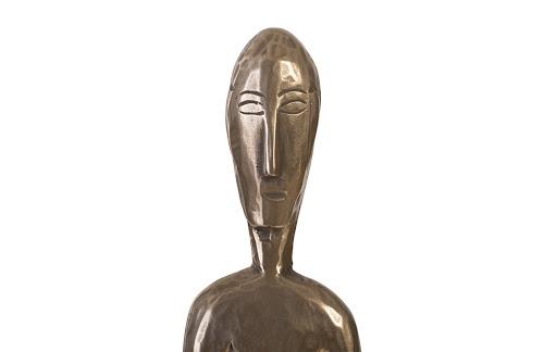 Phillips Bulol Sculpture Polished Bronze SM