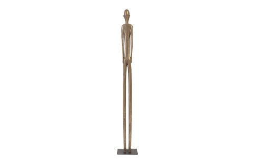 Phillips Bulol Sculpture  Polished Bronze MD