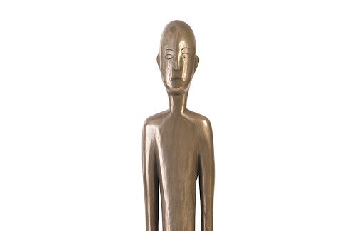 Phillips Bulol Sculpture  Polished Bronze MD