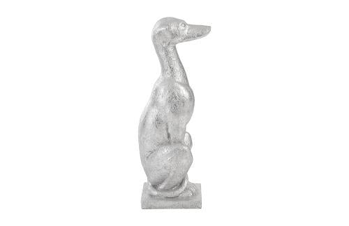 Phillips Greyhound Resin Silver Leaf