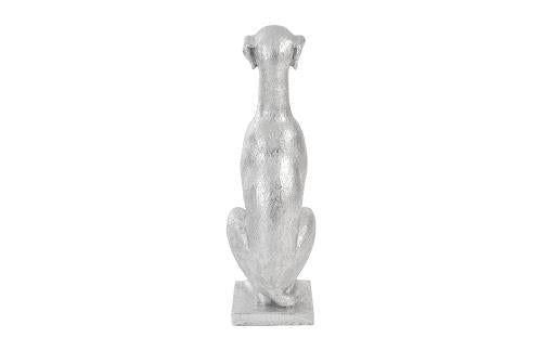 Phillips Greyhound Resin Silver Leaf