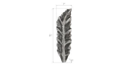 Phillips Petiole Wall Leaf Silver SM Version B