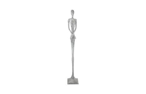 Phillips Lottie Sculpture Resin Liquid Silver