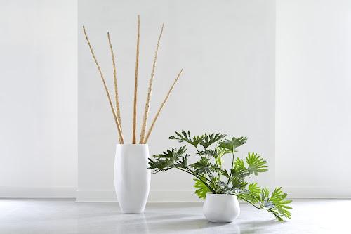 Phillips Amorphous Planter Small White