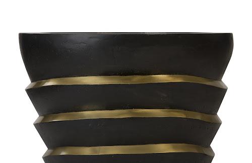 Phillips Terra Planter Black Brass