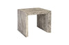 Phillips Collection Waterfall Gray Stone Side Table