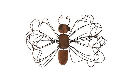 Phillips Wire Wing Butterfly Wall Art SM