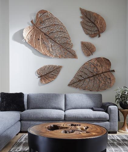 Phillips Birch Leaf Wall Art Copper MD